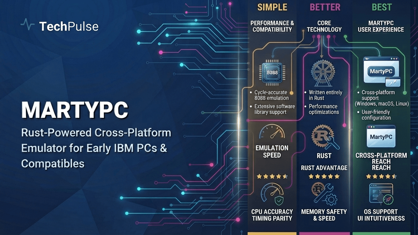 MARTYPC Rust-Powered Cross-Platform Emulator for Early IBM PCs& Compatibles