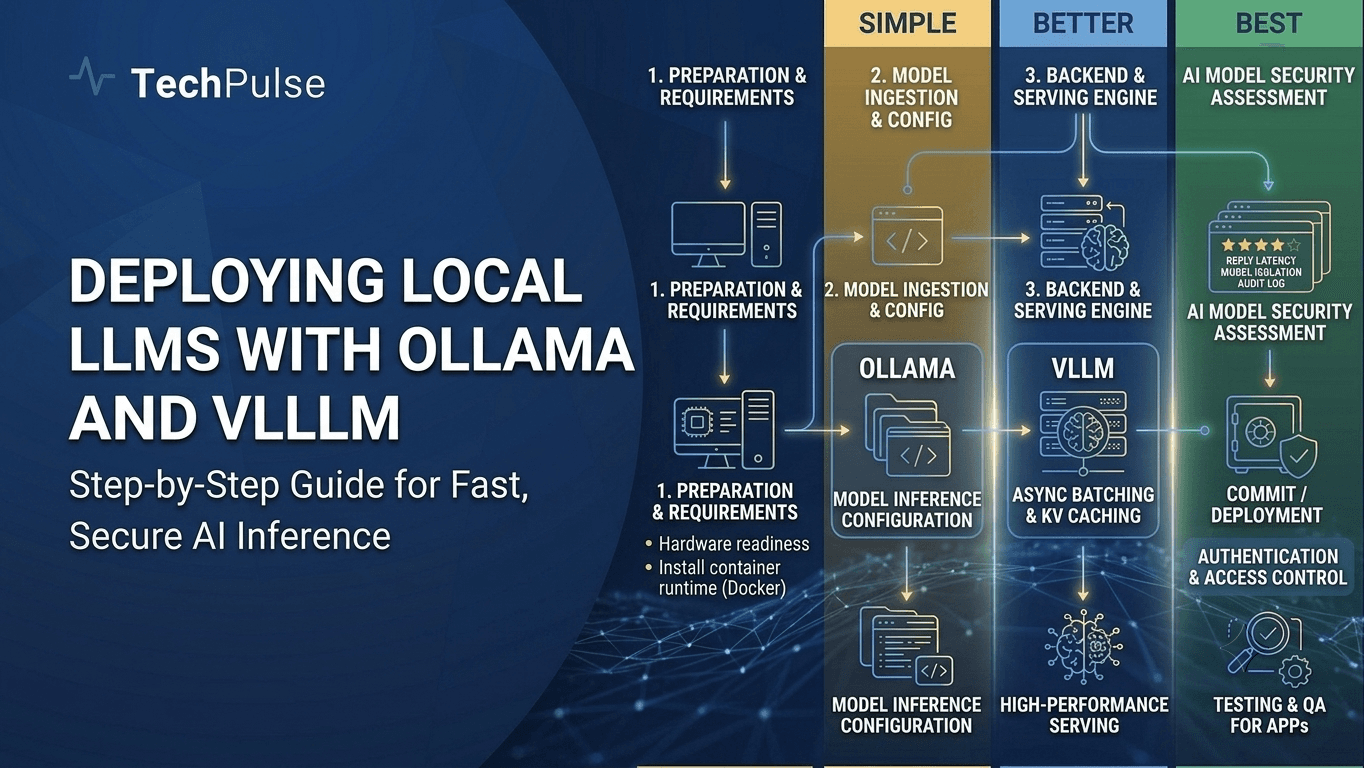 Deploying Local LLMs with Ollama and vLLM: Step‑by‑Step Guide for Fast, Secure AI Inference