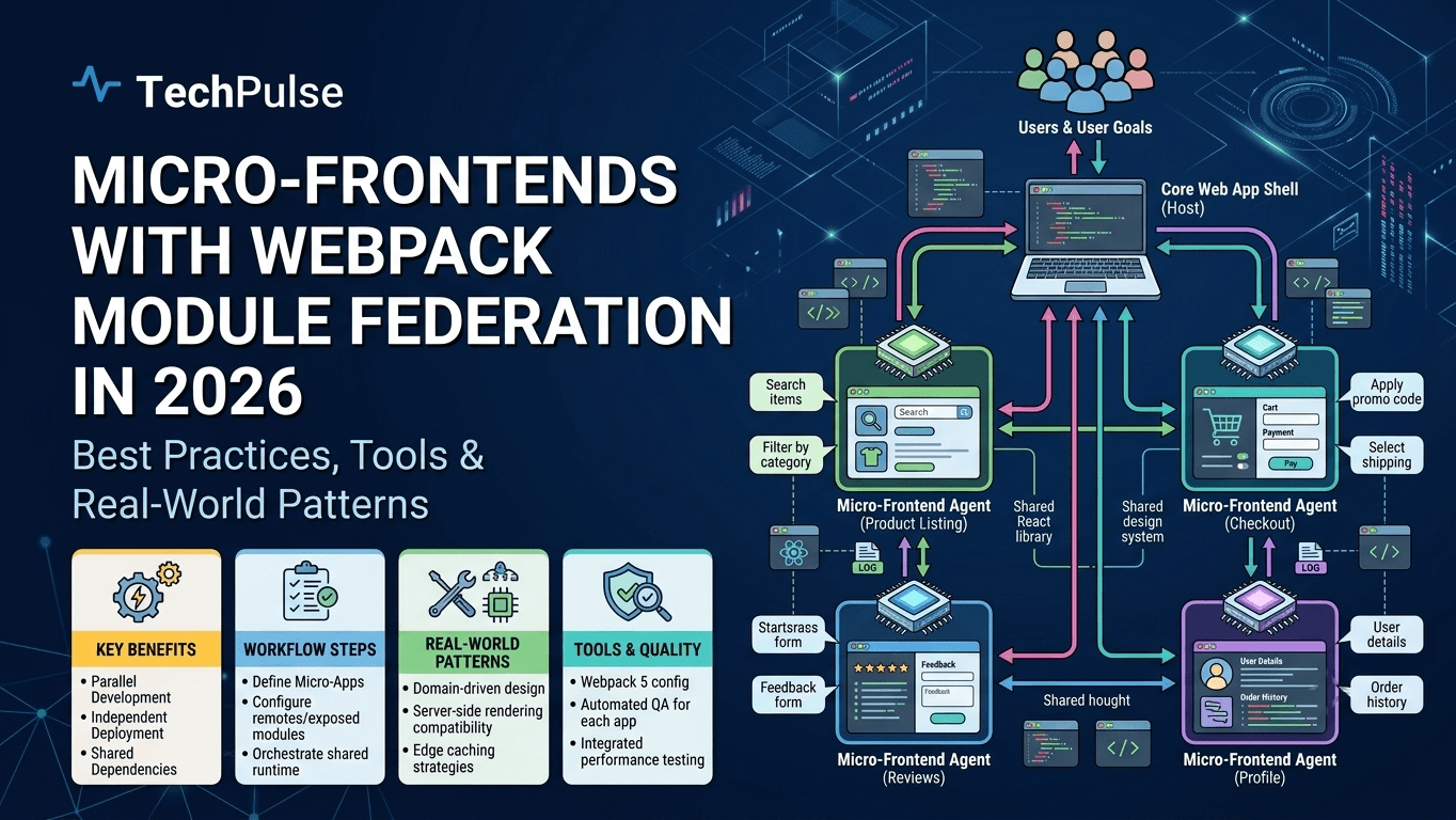 Micro‑Frontends with Webpack Module Federation in 2026: Best Practices, Tools & Real‑World Patterns