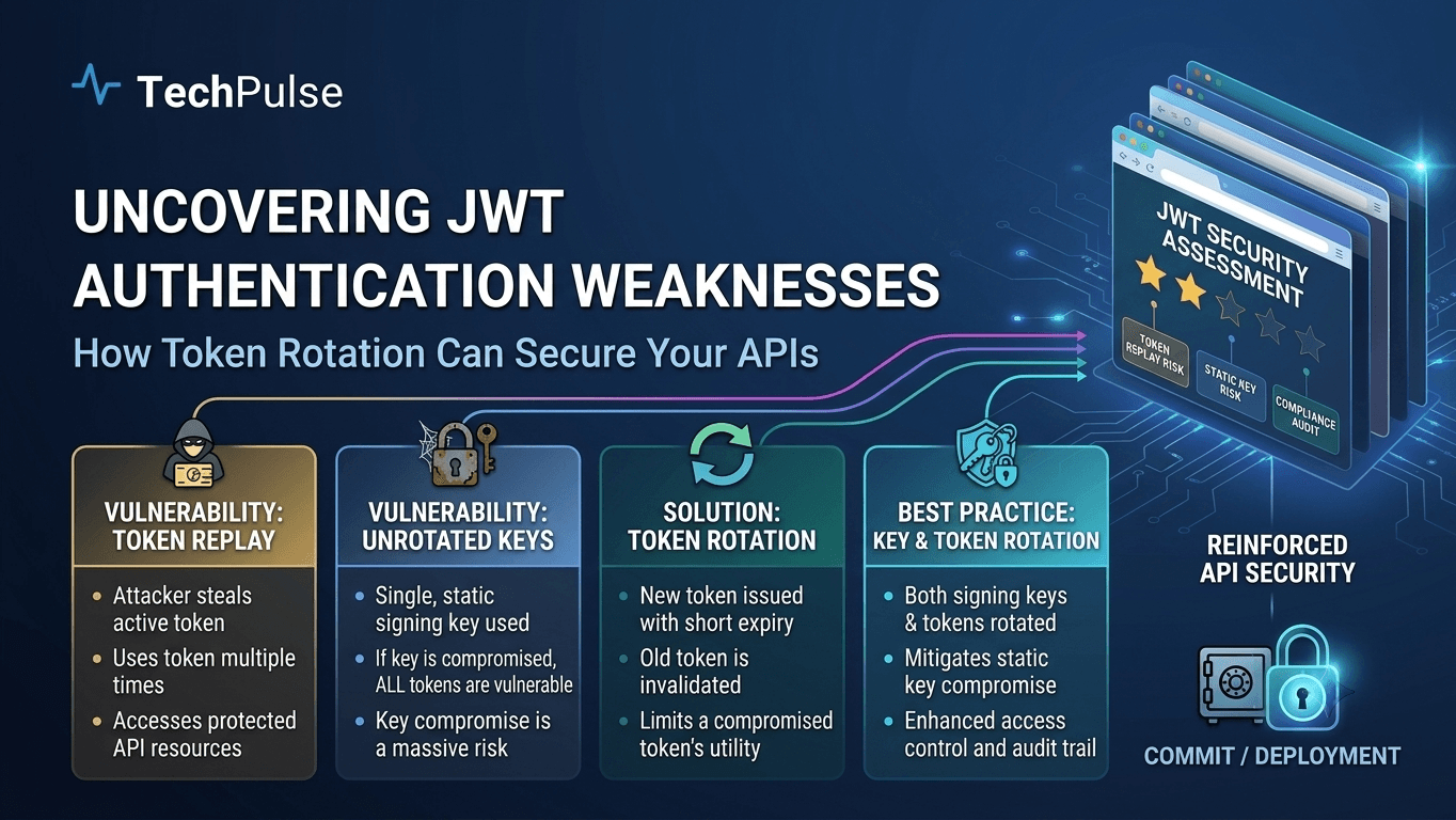 Uncovering JWT Authentication Weaknesses: How Token Rotation Can Secure Your APIs