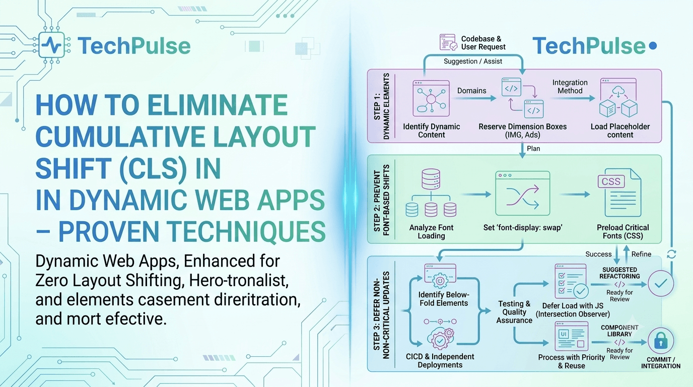 How to Eliminate Cumulative Layout Shift (CLS) in Dynamic Web Apps – Proven Techniques
