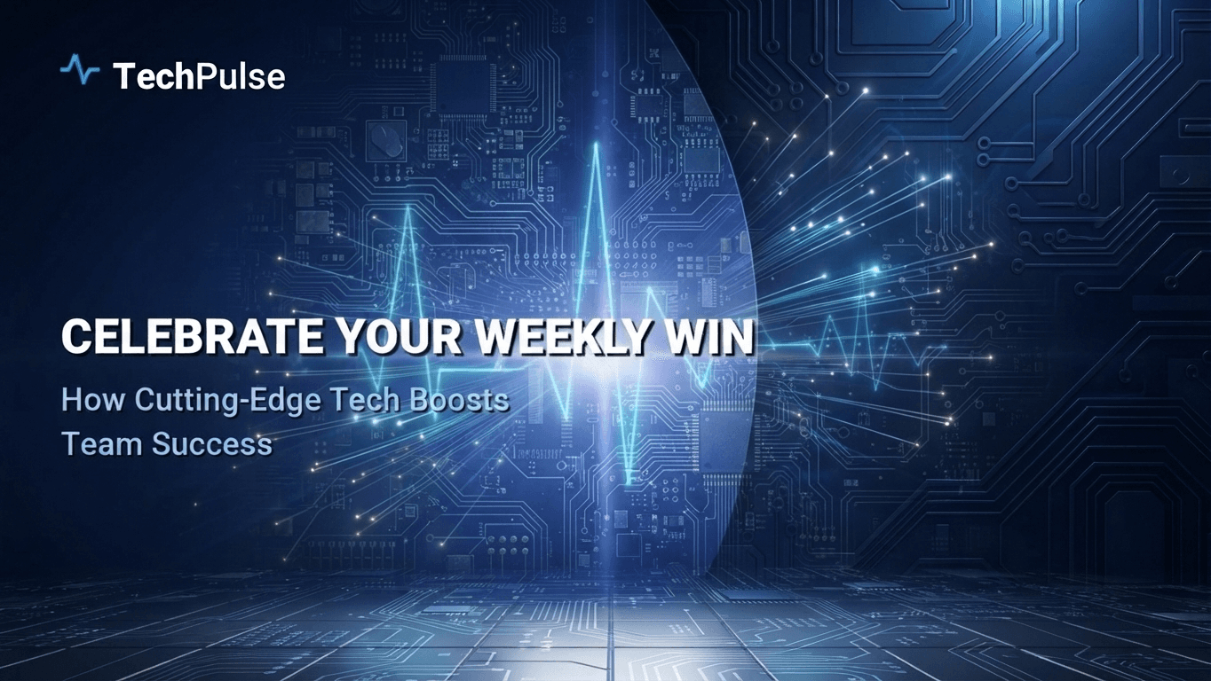 Celebrate Your Weekly Win: How Cutting-Edge Tech Boosts Team Success